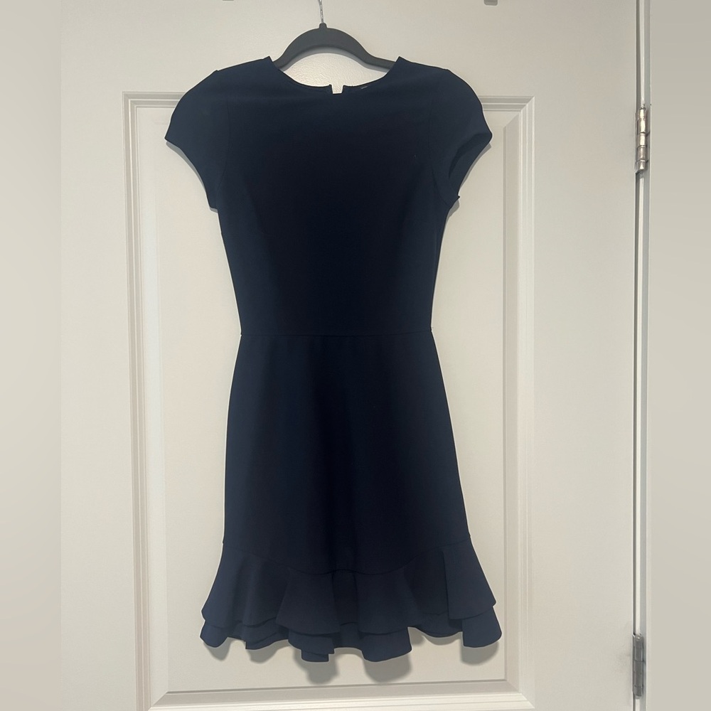 Design Lab Lord & Taylor Navy Dress
